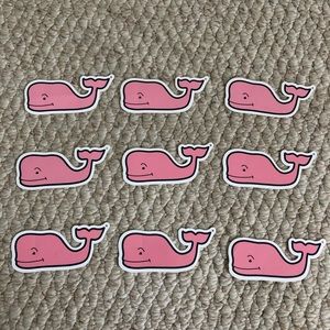 9 pack of vineyard vines stickers!!